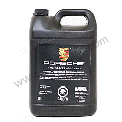 Porsche Factory Anti-Freeze / Coolant 1 Gallon Jug  (00004330575)