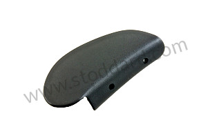 Seat Hinge Cover 911 1983-86 928 black / black (01C) / LEFT (9285211470201C)
