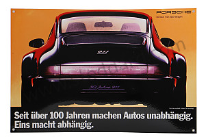 STICKER ENAMEL PORSCHE CLASSIC  (PCG00096430)