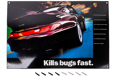 Porsche Classic enamel wall signs