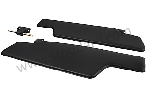 914 SUN SHADES WITHOUT MIRROR (PAIR) PAIR / BLACK / BLACK (99A000254042)
