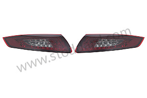 RED AND BLACK LED REAR INDICATOR KIT (PAIR)  (99A000254057)