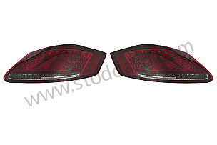 RED AND BLACK LED REAR INDICATOR KIT (PAIR)  (99A000254061)