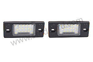 CAYENNE NUMBER PLATE LIGHT WITH LED PAIR (99A000254064)