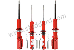 KONI SPECIAL ACTIVE SHOCK ABSORBERS - THE COMPLETE KIT / 964 C2 + C4 89-94 / 965 91-94  (99A000254074)
