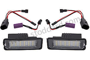 NUMBER PLATE LIGHT WITH LED PAIR (99A000254090)