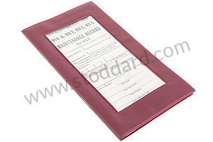 Vehicle Service Booklet With Case For 911 1970-1973 And 914-6 Wkd43152010  (WKD43152010)