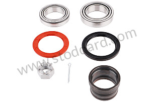 SET OF BEARINGS REAR AXLE COMPRISING:  (PCG93005900)