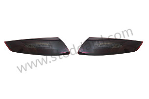 RED AND BLACK LED REAR INDICATOR KIT (PAIR)  (99A000261754)
