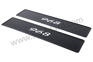 IDENTIFICATION PLATE 968 PAIR (PCG70196800)