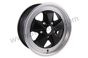 Maxilite  Alloy Wheel 16 X 6-Inch 36mm Offset, Satin Machined Lip, Black Center ET 36 MM / 6 X 16 INCHES (911362113006SB)