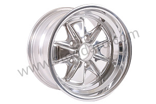 WHEEL, 7 X 16, FULLY POLISHED, WITH TUV HOMOLOGATION ET 23.3 MM / POLISHED / POLISHED / 7 X 16 INCHES (99A000262952)
