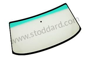 WINDSCREEN GREEN WITH GREEN SUN VISOR / GREEN WITH GREEN SUN VISOR (VERT VERT) (A92854101107)