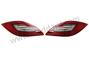 WHITE / RED REAR INDICATOR KIT WITH LED TYPE 981 GTS PAIR (99A000266661)