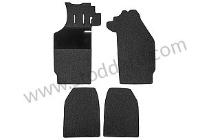VERY HIGH QUALITY FLOOR MATS (AS MANUFACTURED AT THE TIME)  (99A000269028)