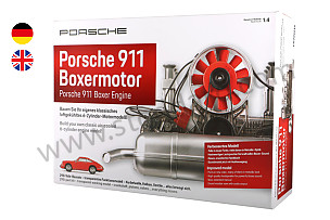 911 ENGINE 1/4 SCALE WITH SOUND AND ENGINE MOTION (GERMAN & ENGLISH) INSTRUCTIONS IN GERMAN AND ENGLISH (99A000269042)