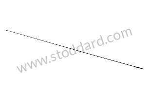 Accelerator Pull Rod, 1650mm, Front 356 And 356A FRONT (NLA23019)