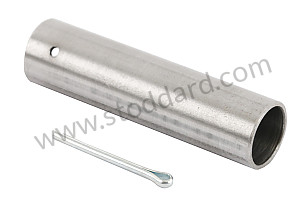 Pedal Shaft Sleeve, Early 356 Pre-A 1950-55  (35623321)