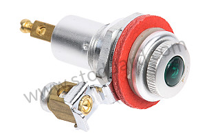 Green Dash Indicator Light for Oil Pressure.  Fits 356 Pre A.  Replaces 356-61-073
Requires BA7S 6v or 12v bulb.  (NLA610733)