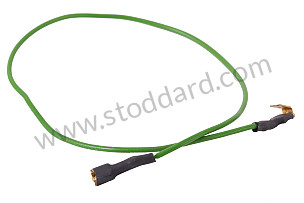 Green Coil Wire , With Correct Conectors, 356C. Overall Length: 40.5cm./15.94in.  (61660905300)