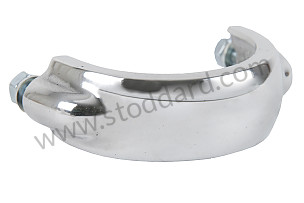 Steering Column Mount Bracket. Polished Aluminum. 356 Coupe And Cabriolet  (NLA470262)