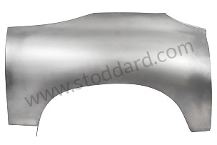 Speedster rear quarter, Left, 1954-58 REAR LEFT (NLA50306140)
