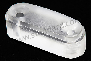Optional Vent Window Wing Clear Plastic Spacer, Pair, For 356A Coupe  (64454259300)
