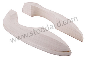 Wooden Door Armrests, Set Of Two. 356C PAIR (NLA55504300)