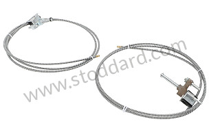 Sun roof cables set, LH and RH with cable wires PAIR / LEFT OR RIGHT (NLA56463350SET)
