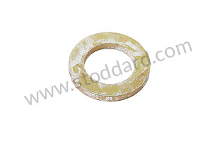 20mm X 30mm Yellow Cad Steel Washer For Shoulder Seat Belt. 356C And 911 912 1965-1969  (NLA80314100)