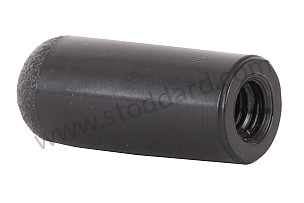 Interior Door Lock Push Button BLACK / BLACK (9285553590270B)