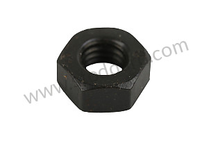 M8 Nut With 14mm Hex For 356 Up To 1959. . Black Oxide Finish.  (NLA07601301)