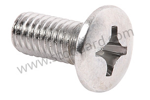 Screw, countersunk for seat front M6x1x16  (90014802402)