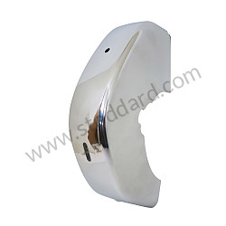 Bumper guard left 1969-1973 plastic cap 2 holes for Rubber buffer  (90150503127)