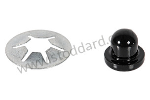 Button Dash Plug For Early 911 / 912  (SIC55288120)