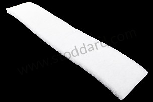Filter Material For Fresh Air Intake Plenum, 911 912 1965-1968  (90157129520)