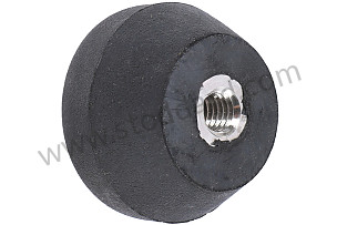 Black Switch Knob For Dashboard 911 1984-89 BLACK / BLACK (9116132140501C)