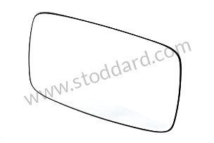 Mirror Glass, Left For 911 1978-1983, 924, 944 CONVEX (91173103509)