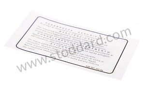 INDICATION STICKER  (92870110204)