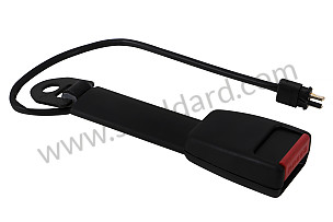 SEAT-BELT BUCKLE LEFT / Up to serial number 92KS8 41283 (9288031831370B)