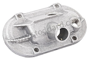 Oil Breather Cover, Cast Aluminum For 911 1969-1994  (93010707302)