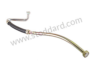Oil Line - Oil Crossover Pipe To External Thermostat. 911 1978-1983  (93010772910)