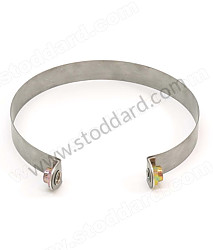 Exhaust Band Clamp 911 Turbo 1986-1989  (93011115501)