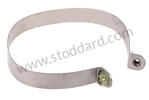 Muffler Strap, Left For 911 Carrera and Turbo  (93011115900)