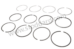 RING SET COMPLETE KIT FOR ONE ENGINE SET OF 4 / 86.50 MM (A93110390101)