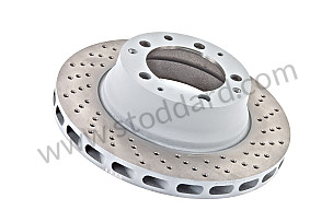 Sebro Brake Disc Rotor Right Rear For 911 930 Turbo And Turbo-Look 1978-1989 REAR RIGHT (SIC35204601)