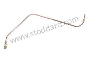Brake Line,Left Rear REAR LEFT / OPTION: TURBO LOOK (Option code: 491) (93035506501)