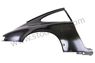 Right Rear Quarter Panel, Fits 964 REAR RIGHT (96450306201GRV)