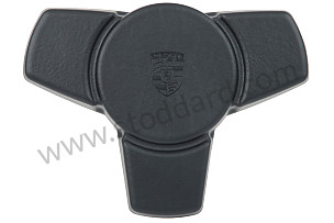 Horn Pad For 924 944 In Black. BLACK / BLACK / black (70B) (944347859041DB)