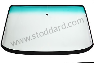 WINDSCREEN SUN VISOR + AERIAL / GREEN / GREEN (94454101111)